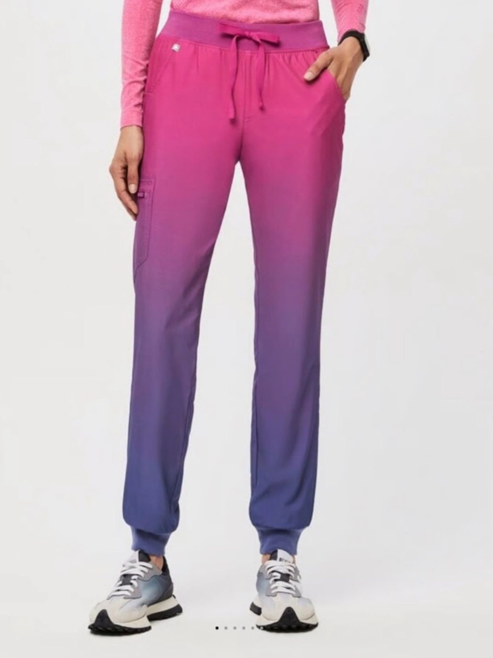 FIGS Womenβs Ombre FREE X Lined Zamora Petite Jogger NWT